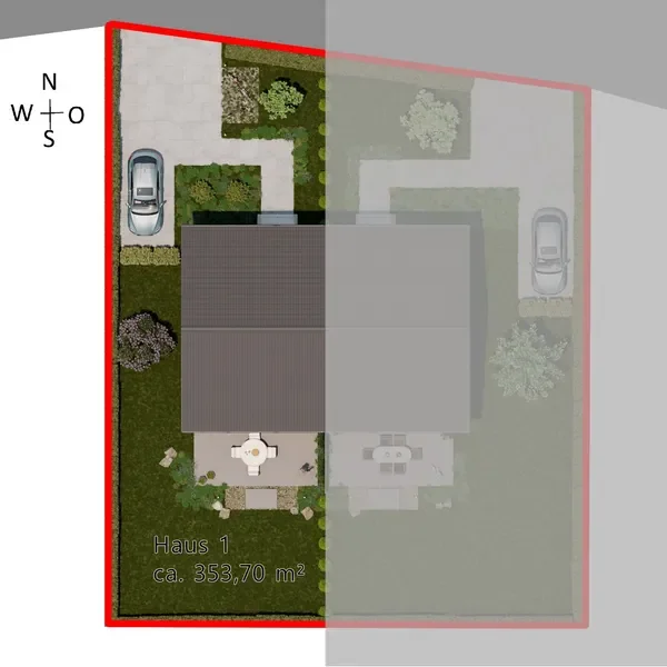 Lageplan Haus 1