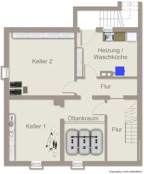 Grundriss Kellergeschoss