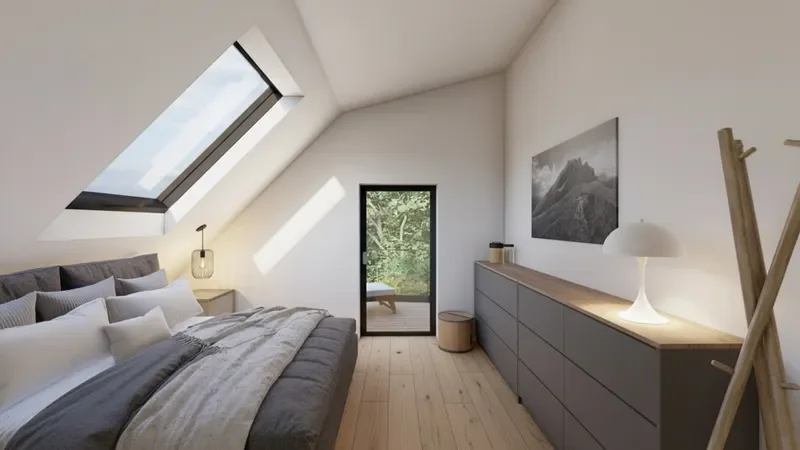 Neubautraum in Waldtrudering! 2,5-Zimmer-Dachterrassenwohnung in absolut ruhiger Lage