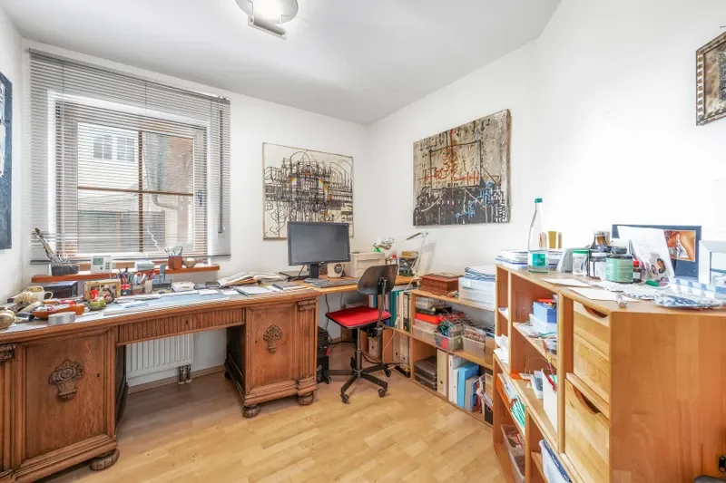 Home Office im Erdgeschoss