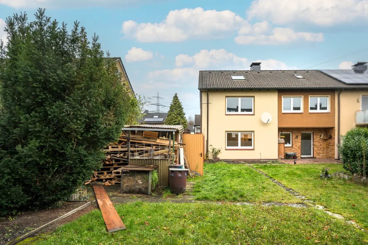 Haus Hinteransicht