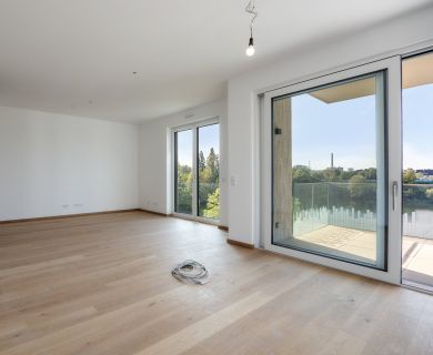 Waterfront ! Erstbezug ! exklusive Neubau Wohnung mit unverbaubarem Blick - Foto 2