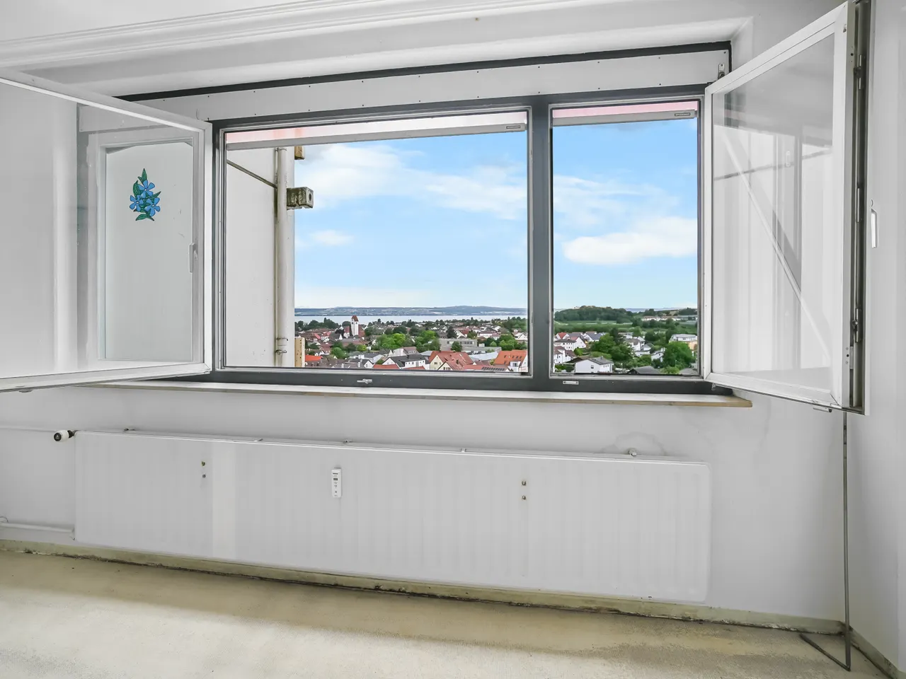 Ausblick Wohnzimmer