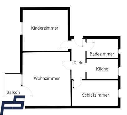 Grundriss WE 76