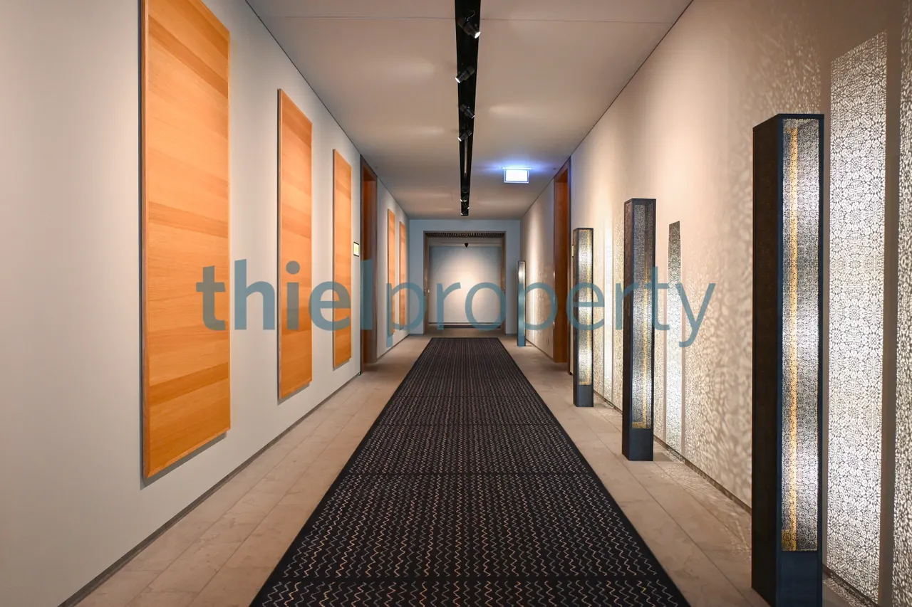 hallway towards the residence