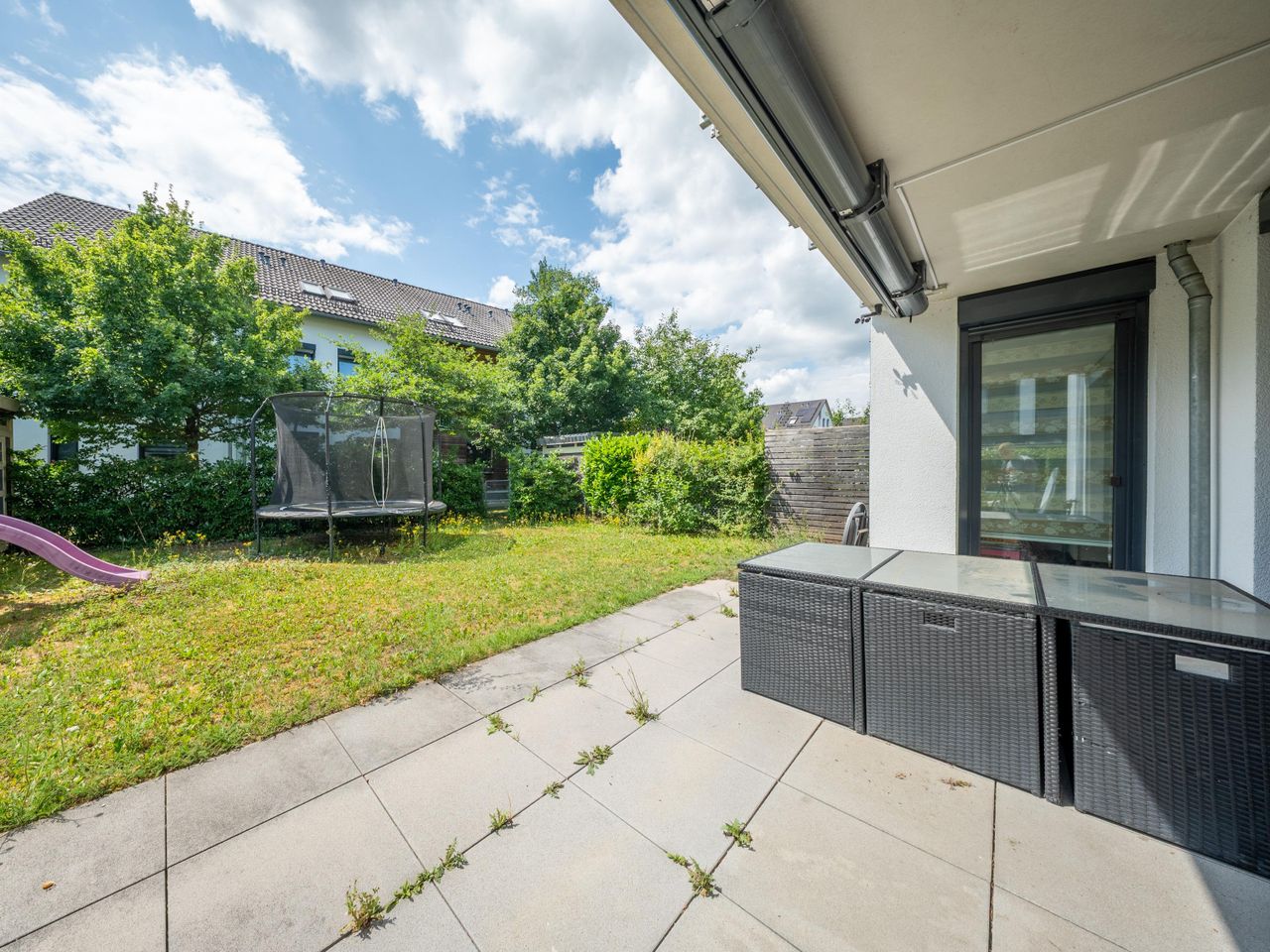Terrasse mit Markise