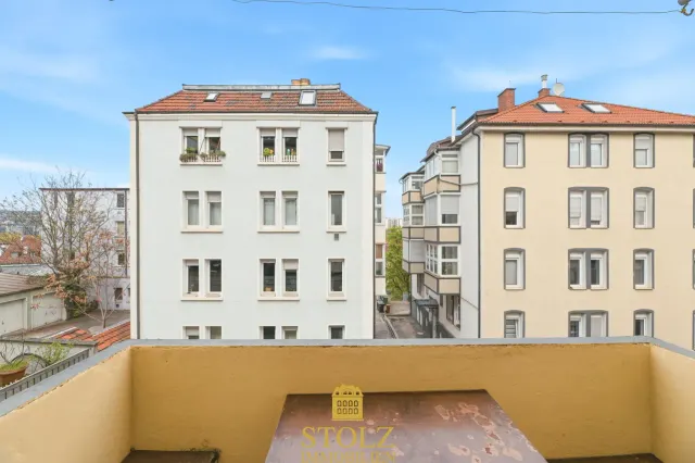 Balkon zum Innenhof