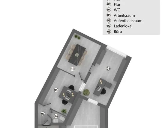 Grundriss Erdgeschoss 
