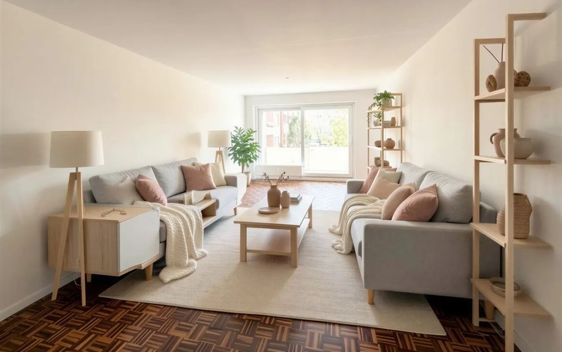 Renovierte 3-Zimmer-Wohnung  mit Balkon in Reppenstedt