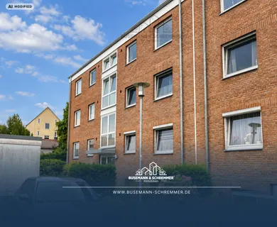 3-Zimmer-Wohnung mit Balkon, Garage und guter Raumaufteilung in Alt-Garbsen