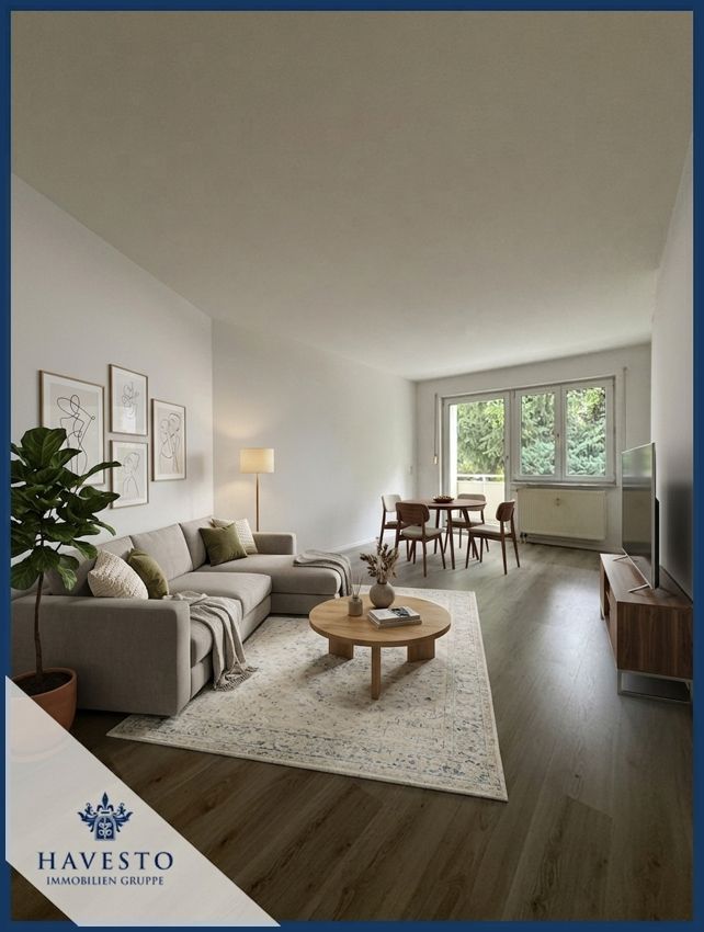 Renovierte 2-Raum Wohnung mit Balkon, Neuer Einbauküche & Stellplatz! - Foto 2