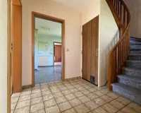 Treppe ins Obergeschoss