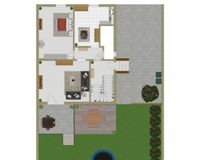 Erdgeschoss und Außenbereich