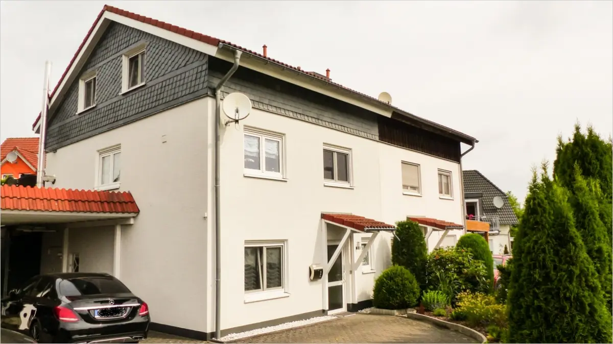 Eingang Zufahrt Carport