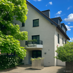 Vermietete Terrassen-Wohnung der Spitzenklasse in Düsseldorf Gallberg
