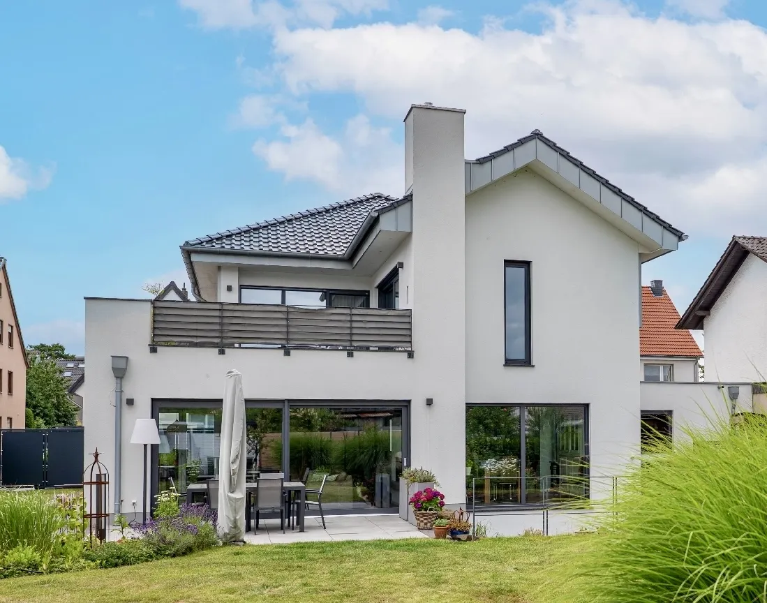 Ansicht vom Garten