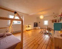 Kinderzimmer Vorderhaus KI generiert