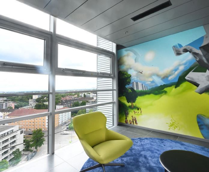 Loungebereich mit Ausblick