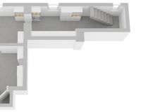 Grundriss Kellergeschoss (nicht maßstabsgetreu)