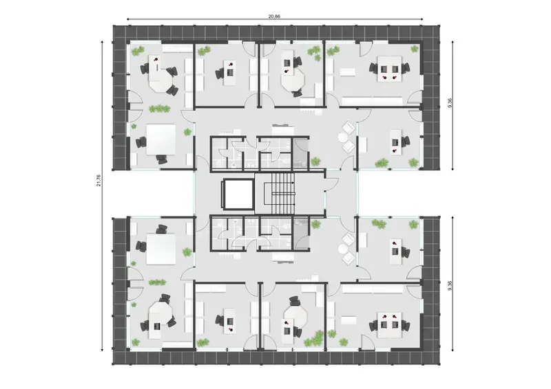 Grundriss 2.OG