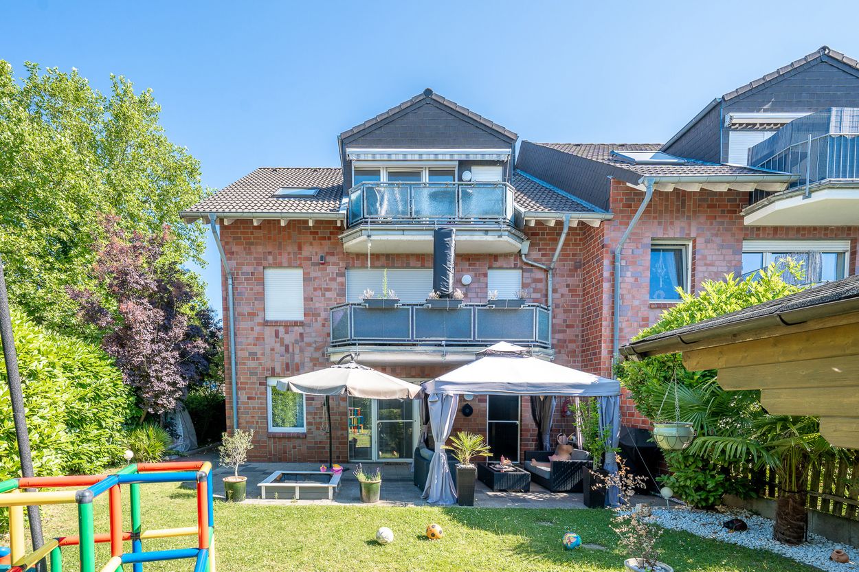 3-Zimmer-Erdgeschosswohnung mit Gartenidylle – 77 m² Wohnqualität & Garage inklusive