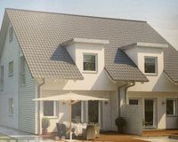 Hausansicht-Wohnbeispiel