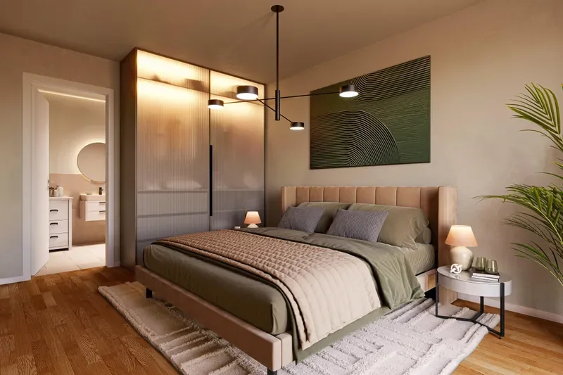 Visualisierung Schlafzimmer