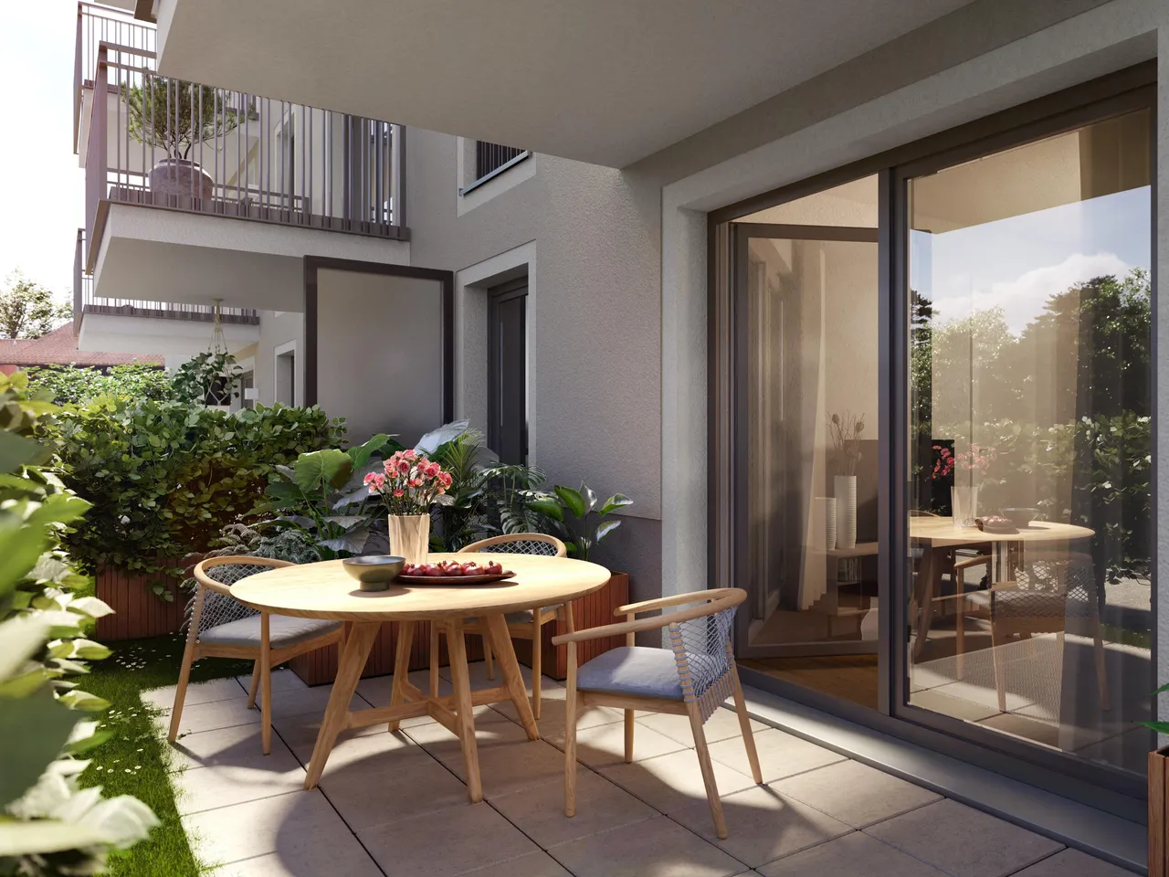 Visualisierung Terrasse
