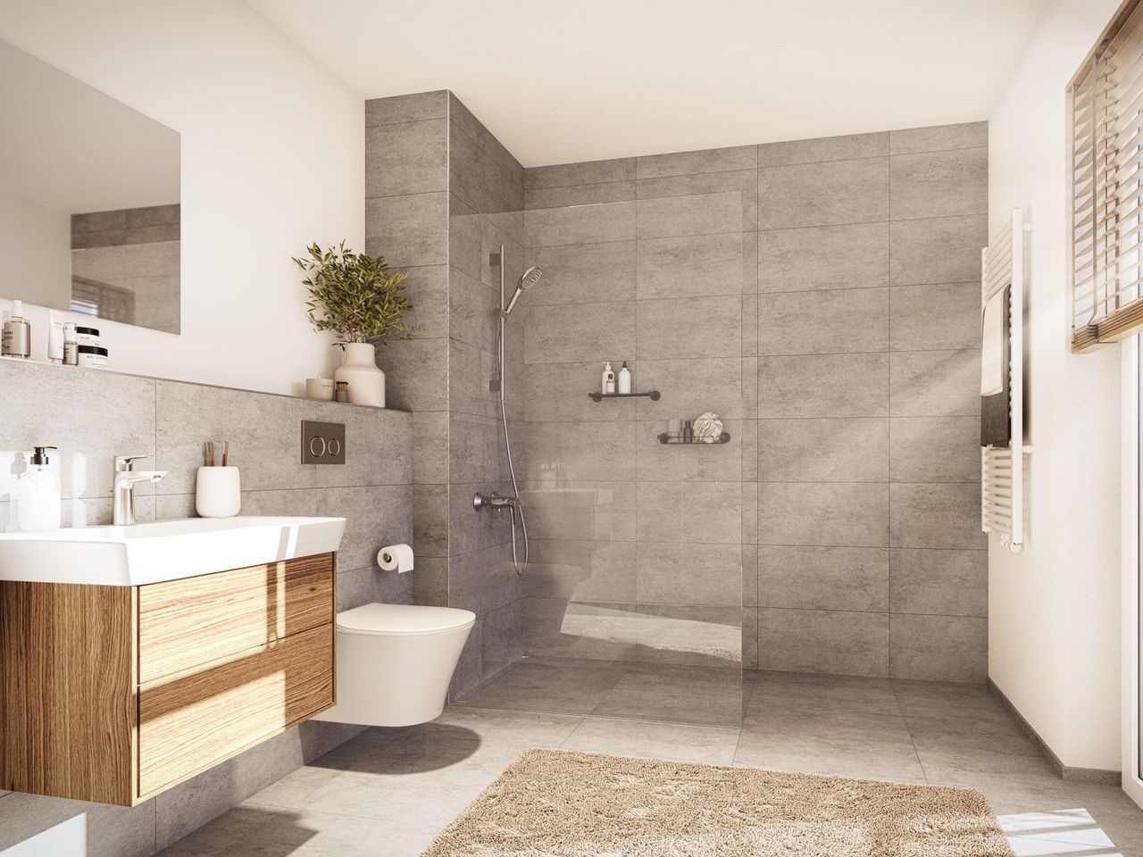 Badezimmer Visualisiert