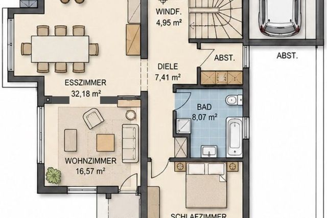 Grundriss EG