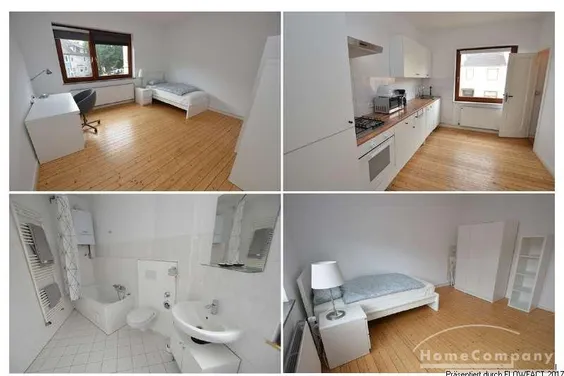 Perfekt möblierte Wohnung mit Balkon für 3 Kollegen