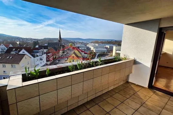 3 Zimmerwohnung über den Dächern von Wasseralfingen