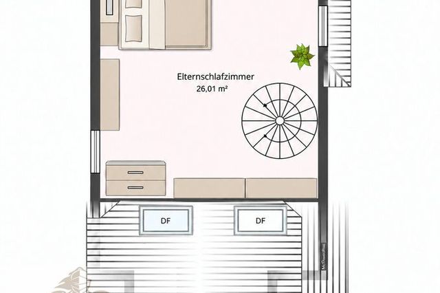 Grundriss Dachgeschoss