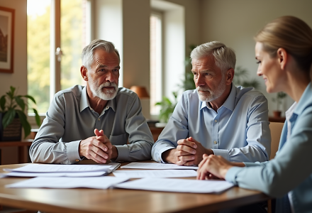 Immobilienverkauf durch einen Abwicklungsservice strukturiert planen - Beitragsbild (Flux-advanced)