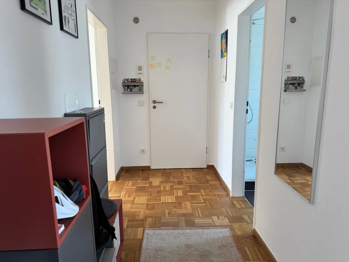 Der Flur - hell und einladend