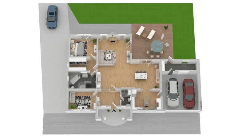 Grundriss VILLA_Erdgeschoss