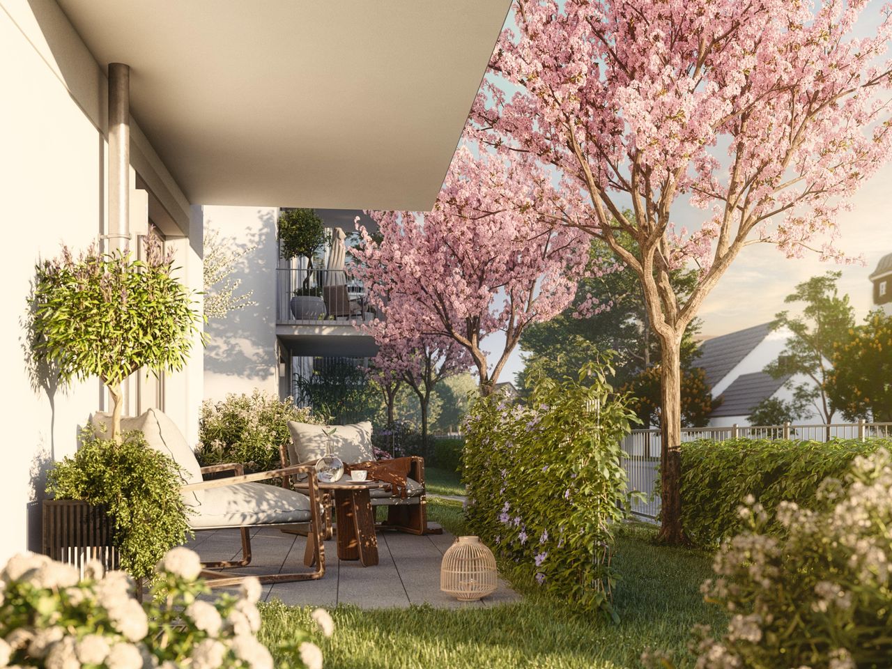 Terrasse Visualisierung