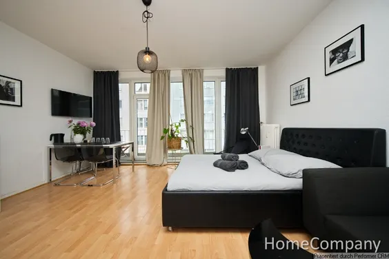 Möbliertes Apartment in bevorzugter und zentraler Lage am japanischen Viertel in Düsseldorf