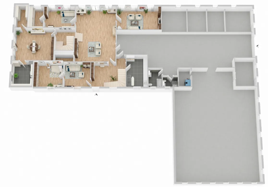 Grundriss Hauphaus EG