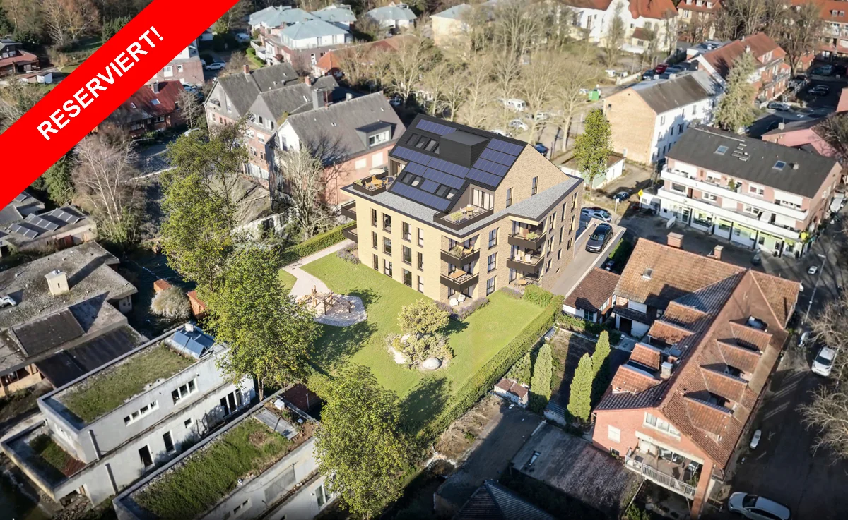 Wohnquartier "Am Handorfer Markt": Zukunftsweisend wohnen mit Energieklasse A+ - WE7