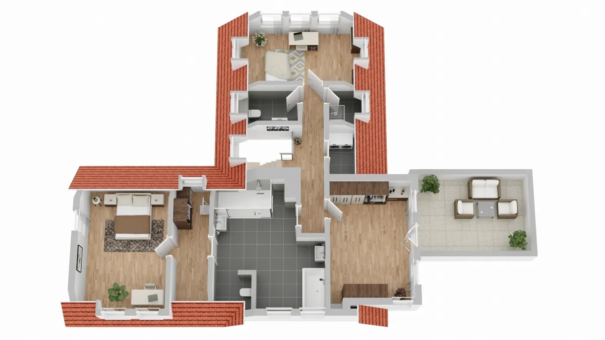 Grundriss Obergeschoss