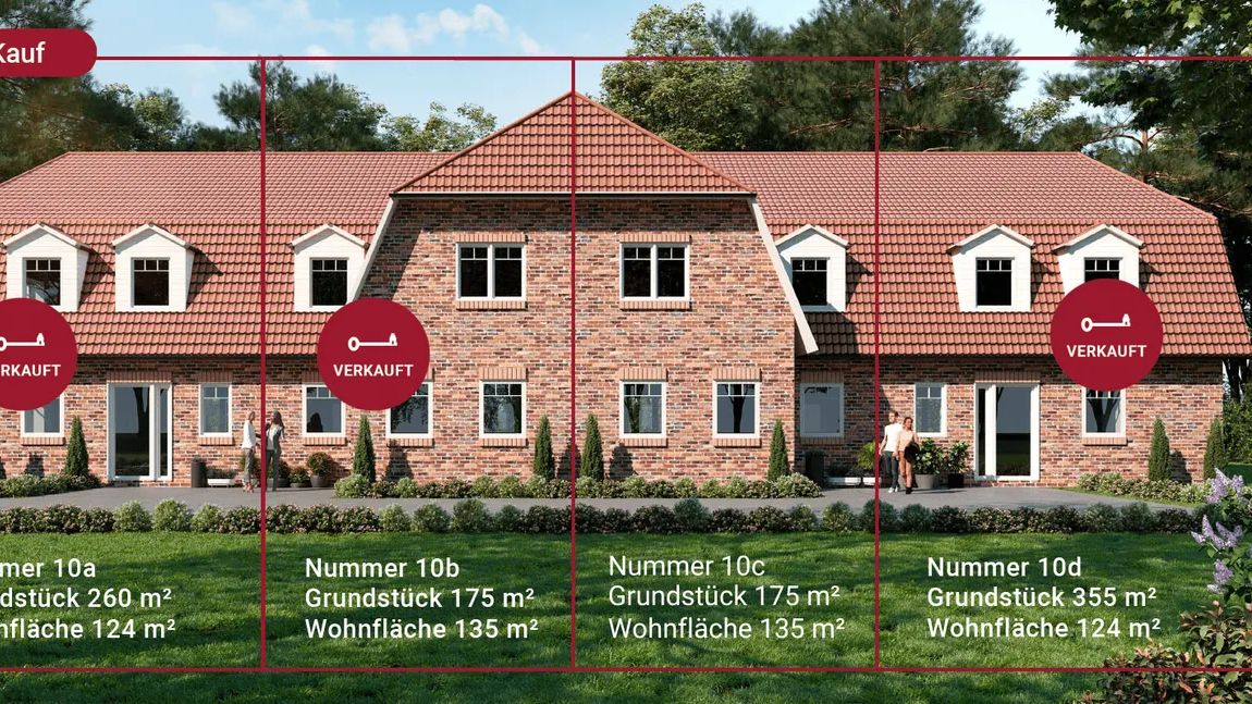 Neubau Erstbezug – Exklusives Reihenmittelhaus auf einem Eigentumsgrundstück in Häcklingen