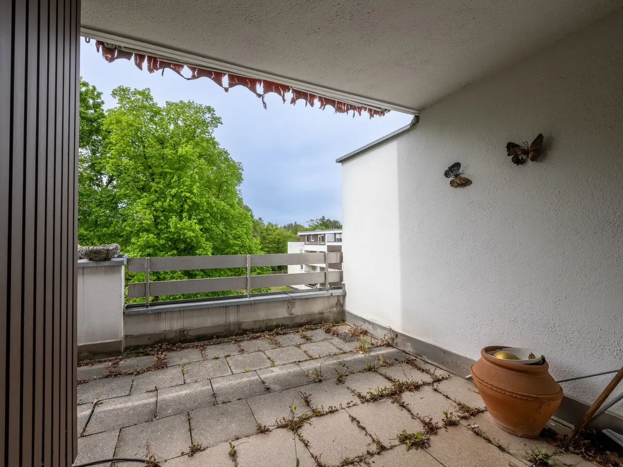 Dachterasse nach Süden