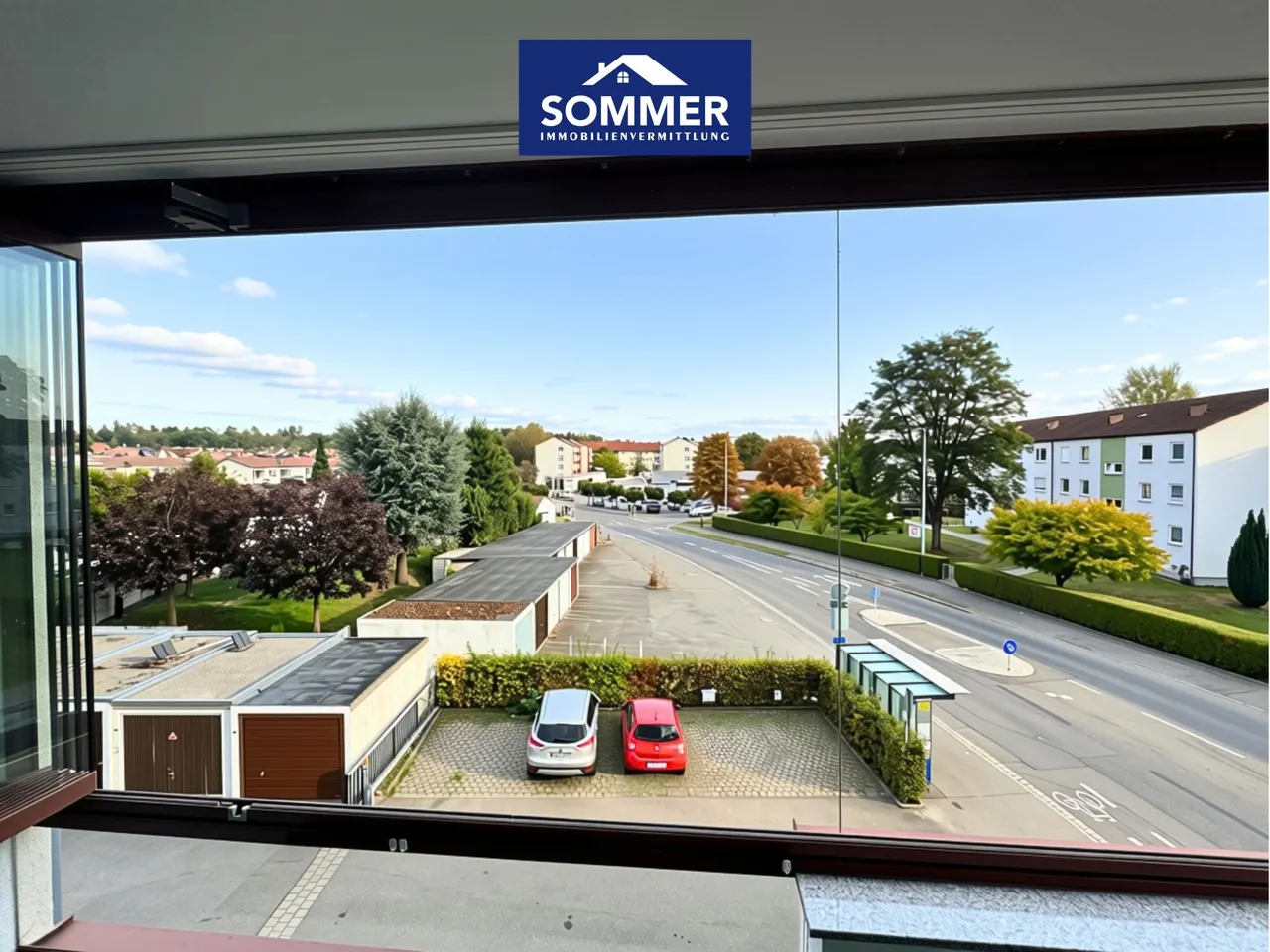 Ausblick Loggia