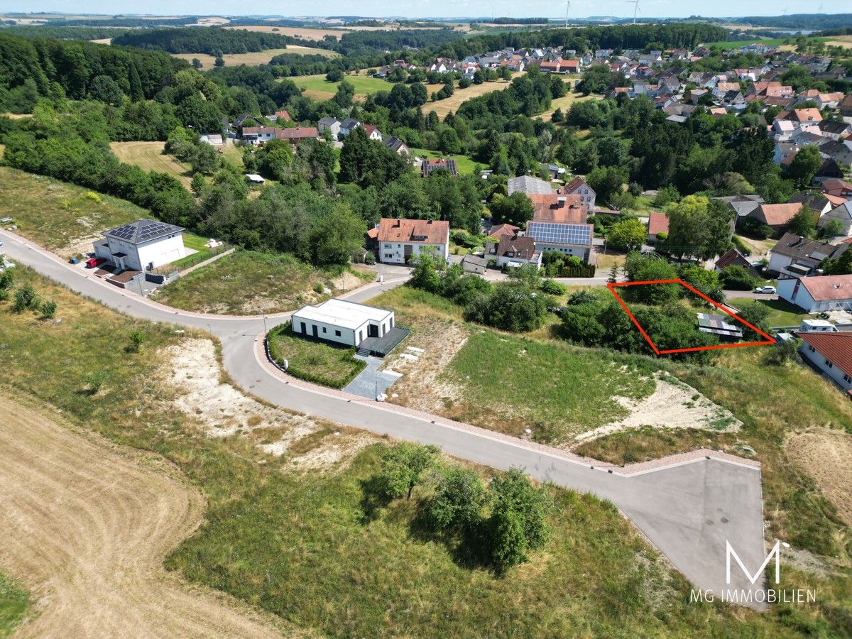 Ansicht Baugrundstück