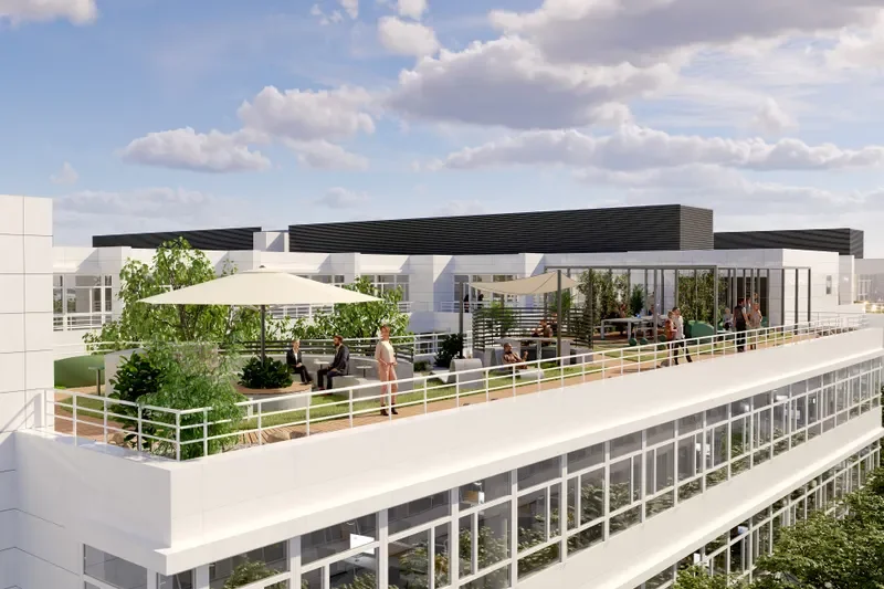 Dachterrasse Visualisierung