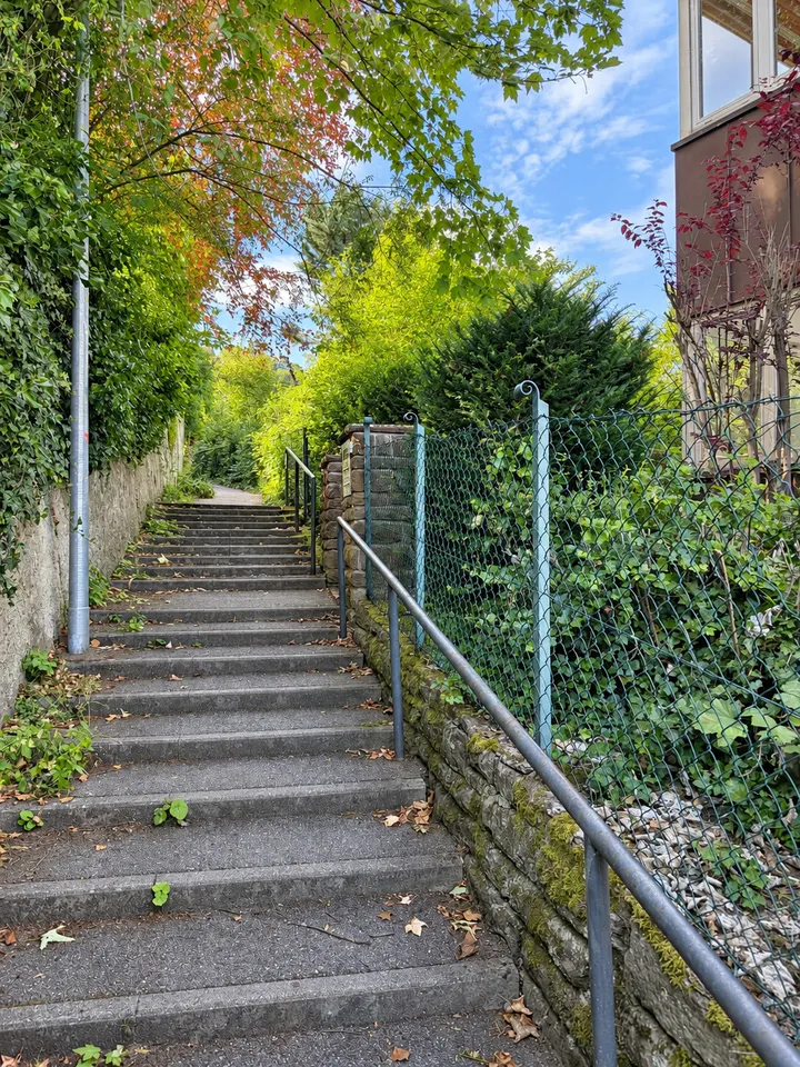 Weg zum Haus