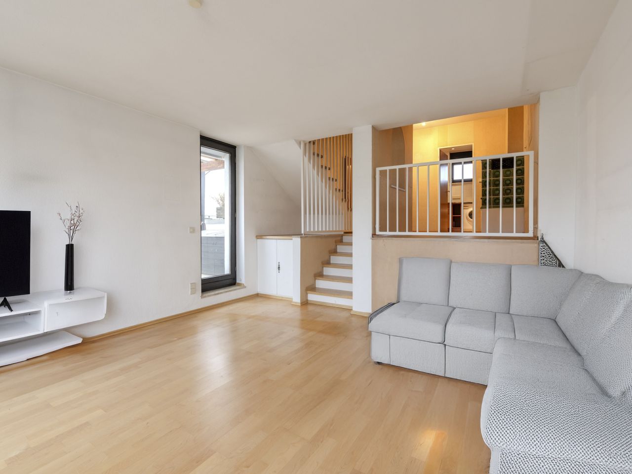 Staging Beispiel: Wohnzimmer - untere Etage