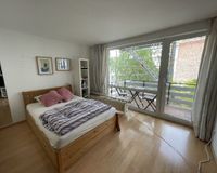 Schlabereich und Balkon
