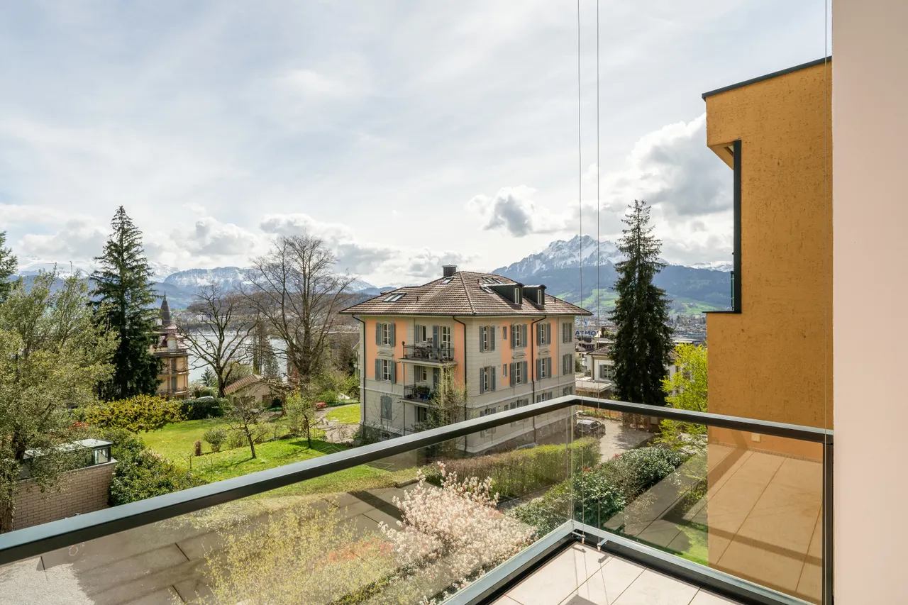 Weitblick über Luzern